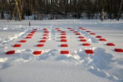40 's meditation on snow
